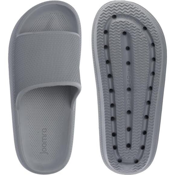 Pillow Slippers for Women and Men Non Slip Quick Drying Shower Slides - Picture 6 of 7